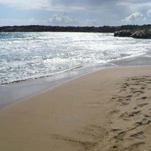 Farangas beach in springtime
