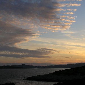 Sunset at Farangas on the southern tip of Paros