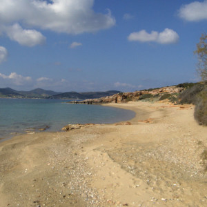 Voutakos beach view