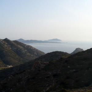 En route to Monastiria bay, Antiparos island